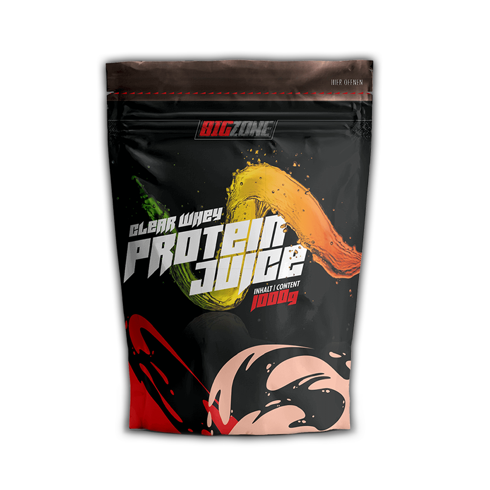 Big Zone Clear Whey Protein Juice 1000g Beutel