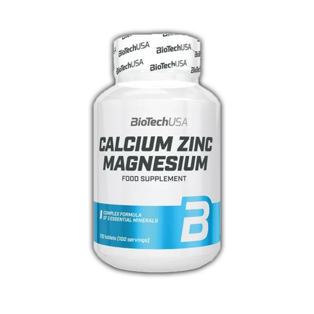 BioTech Calcium Zink Magnesium - 100 Tabl.