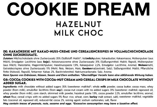 INLEAD Cookie Dream Hazelnut 128g