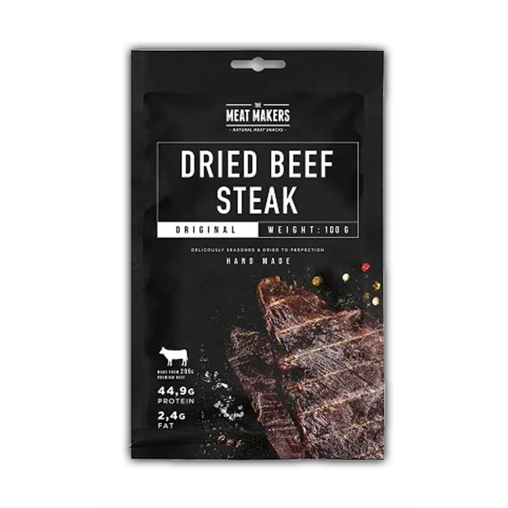 The Meat Makers Beef Jerky Steak 1x100g