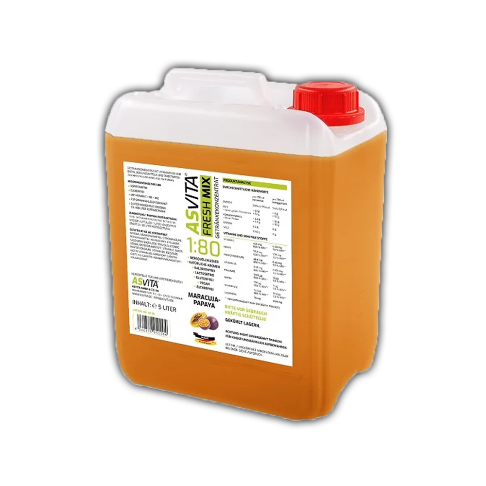 ASVita Fresh Mix Mineralgetränk 1:80 - 5L