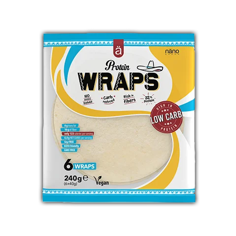 Nanosupps Protein Wraps 12x240g